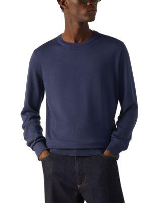 Cashseta Cashmere Silk Crewneck Sweater by ZEGNA