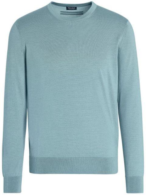 Cashseta crew-neck jumper by ZEGNA