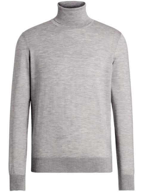 Cashseta roll neck jumper by ZEGNA