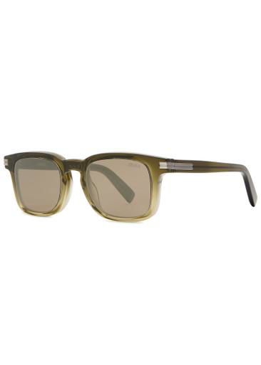 D-frame sunglasses by ZEGNA