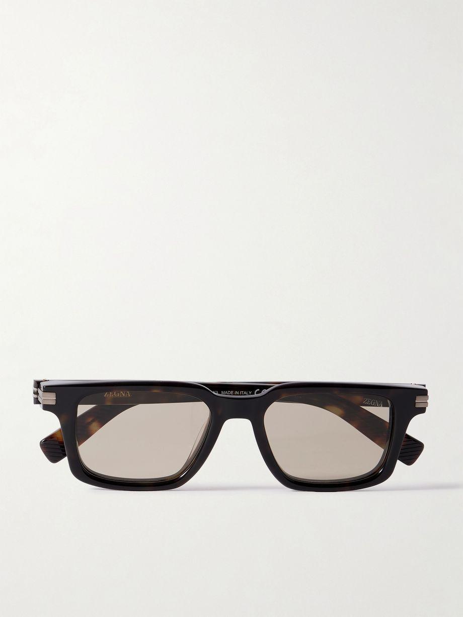 D-Frame Acetate Sunglasses by ZEGNA EYEWEAR