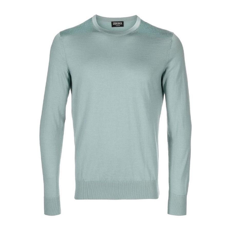 Ermenegildo Zegna Long-Sleeve Cotton Sweatshirt by ZEGNA