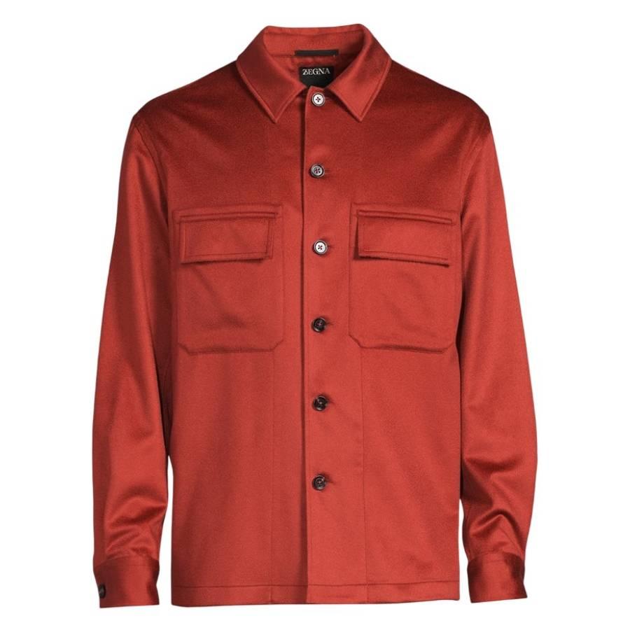 Ermenegildo Zegna Oasi Cashmere Overshirt by ZEGNA