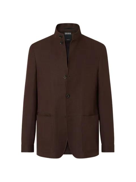 Il Conte Oasi Lino buttoned jacket by ZEGNA