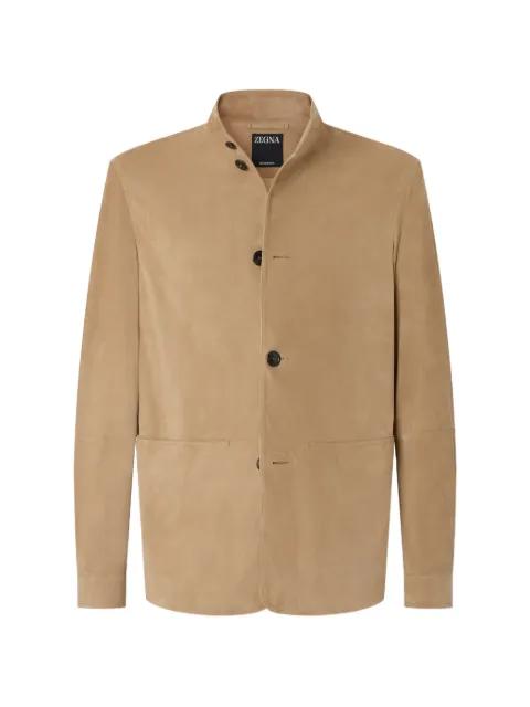 Il Conte button-up jacket by ZEGNA