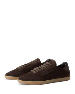 Men's 232 Suede Low Top Sneakers by ZEGNA