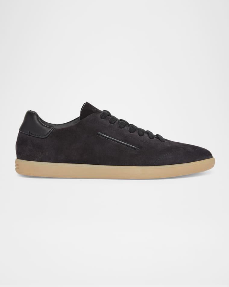 Men's 232 Suede Low-Top Sneakers by ZEGNA