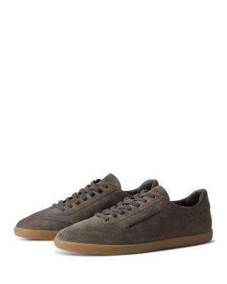 Men's 232 Suede Low Top Sneakers by ZEGNA
