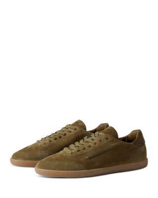 Men's 232 Suede Low Top Sneakers by ZEGNA