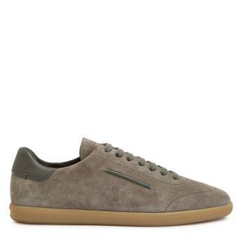Men's 232 Suede Low-Top Trainers by ZEGNA