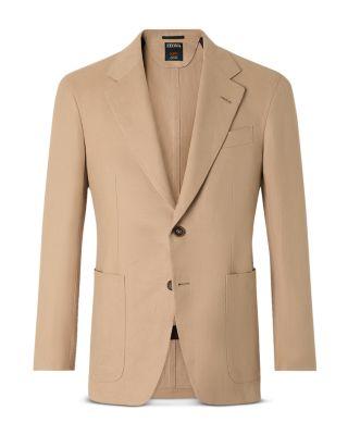 Oasi Lino Blue Flower Jacket by ZEGNA