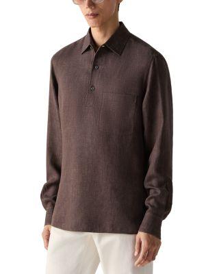 Oasi Lino Polo Shirt by ZEGNA