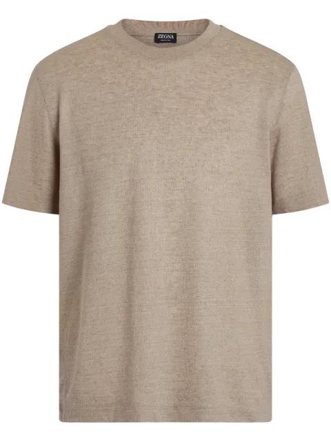 Oasi Lino T-shirt by ZEGNA