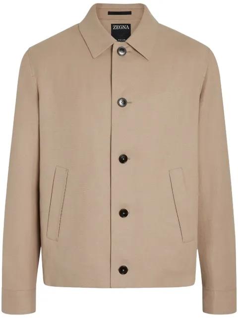 Oasi Lino jacket by ZEGNA