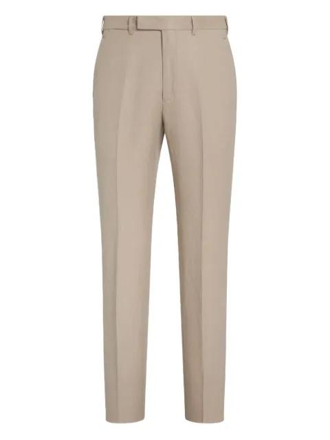Oasi linen trousers by ZEGNA