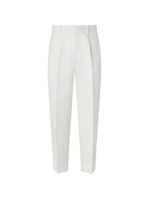 Oasi pleated cotton pants by ZEGNA