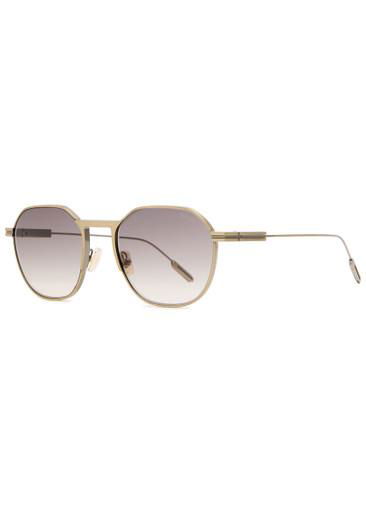 Round-frame sunglasses by ZEGNA