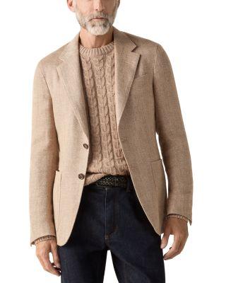Silk and Linen Jacket by ZEGNA