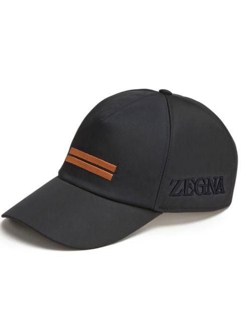 Technical embroidered cap by ZEGNA
