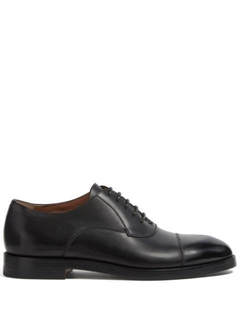 Torino leather Oxford shoes by ZEGNA