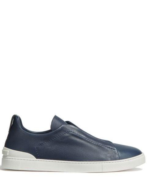 Triple Stitch Secondskin sneakers by ZEGNA