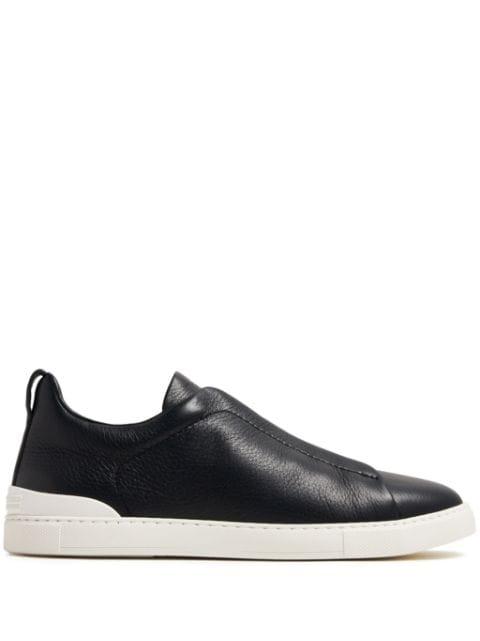 Triple Stitch low-top sneakers by ZEGNA