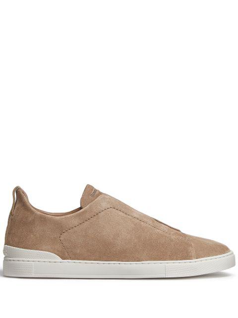 Triple Stitch slip-on sneakers by ZEGNA