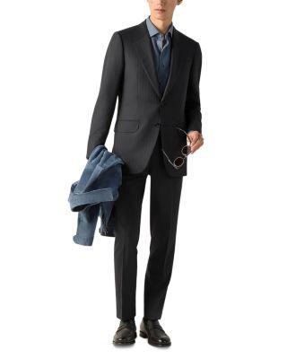 Trofeo Regular Fit Wool Suit by ZEGNA