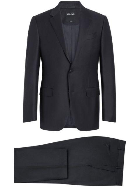 Trofeo single-breasted wool suit by ZEGNA