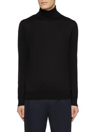 Turtleneck Cashmere Silk Sweater by ZEGNA