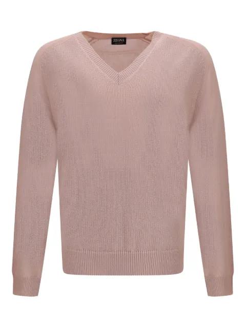 V-neck sweater by ZEGNA