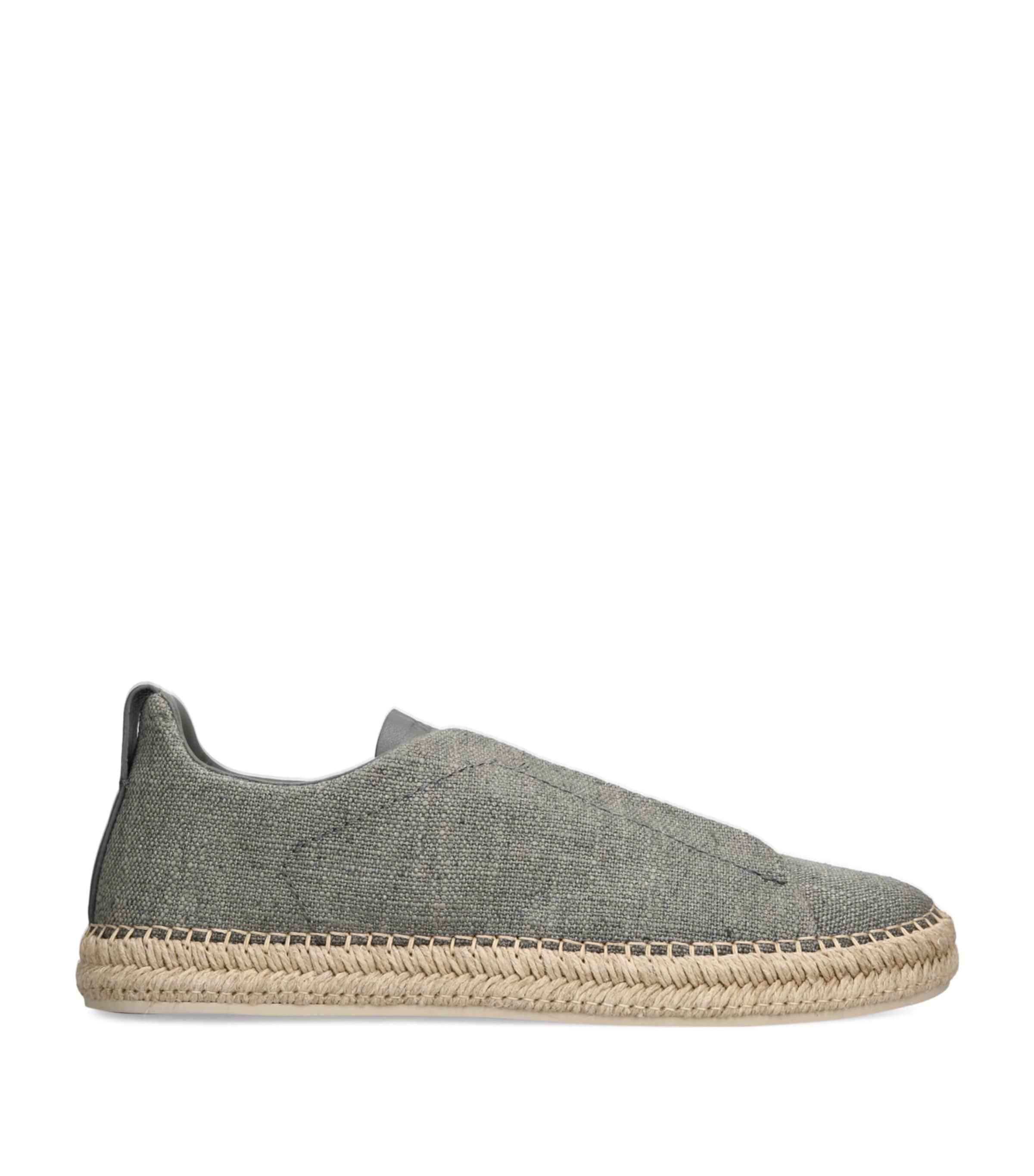 Zegna Canvas Triple Stitch Espadrilles by ZEGNA