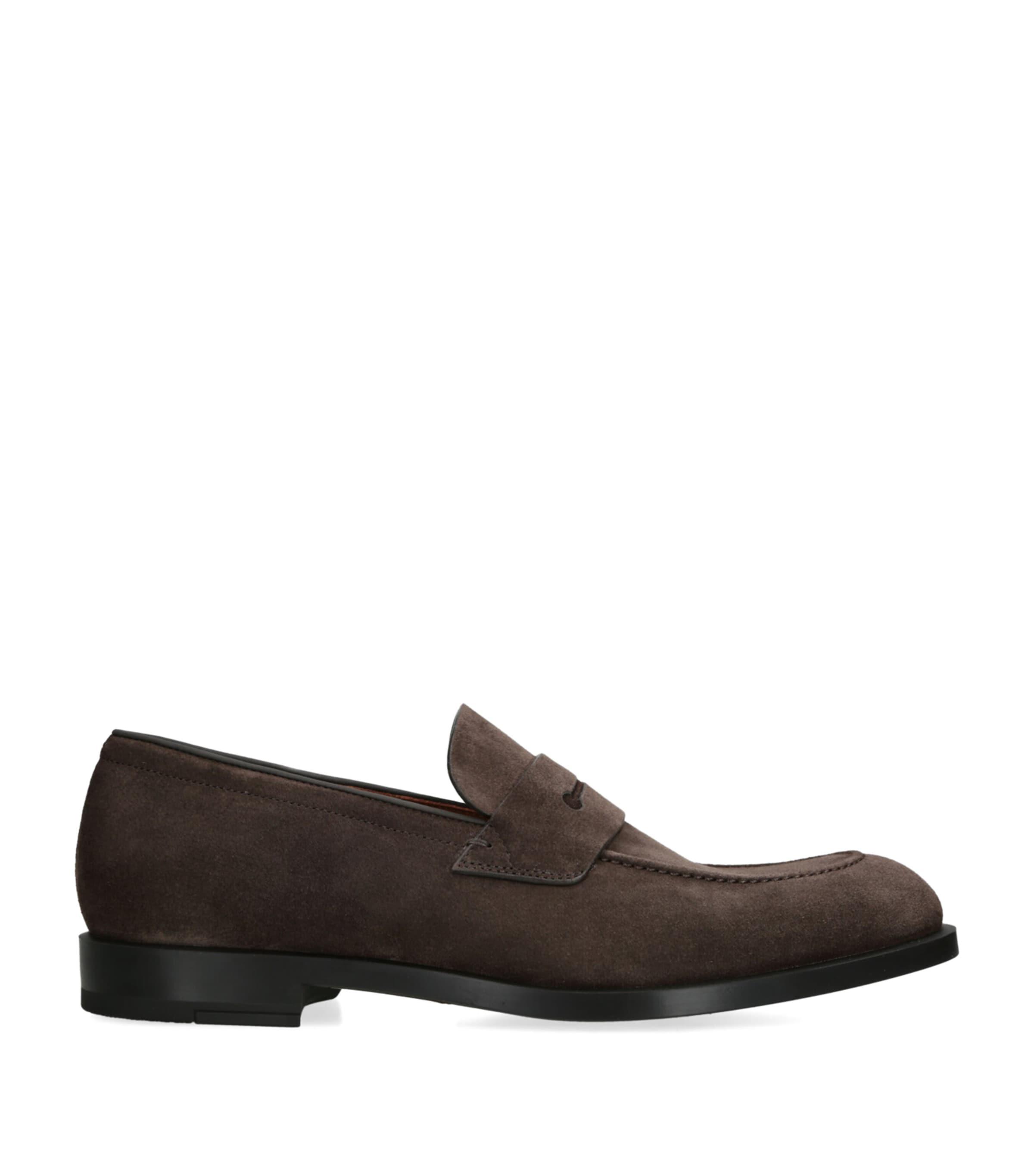 Zegna Suede L'Asola Loafers by ZEGNA