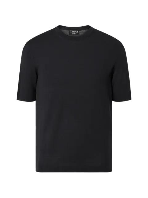 black T-shirt by ZEGNA