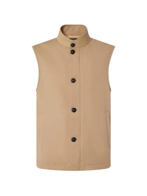 button-up gilet by ZEGNA
