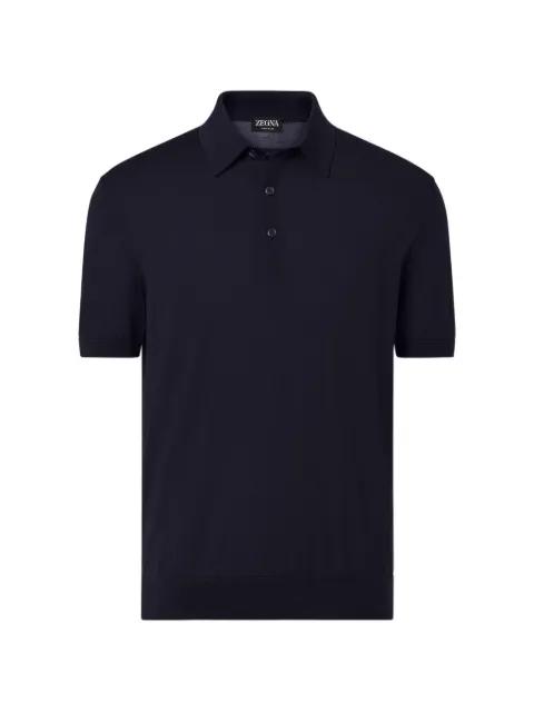 button-up polo shirt by ZEGNA