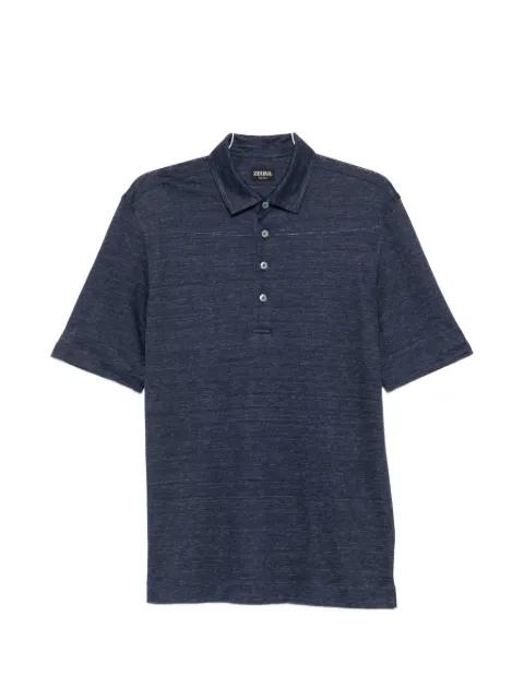 button-up polo shirt by ZEGNA