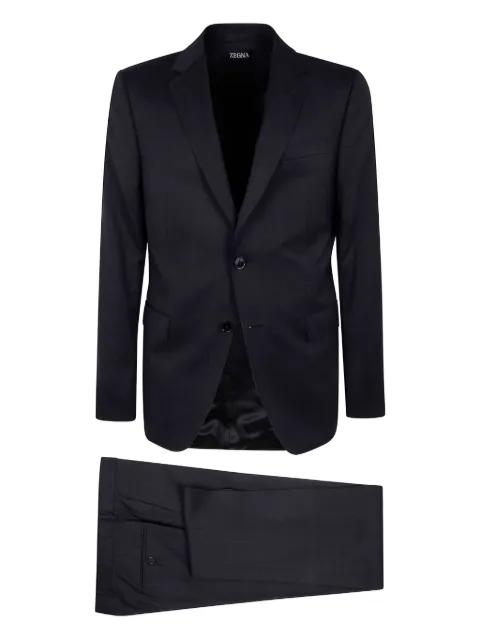 checked suit by ZEGNA