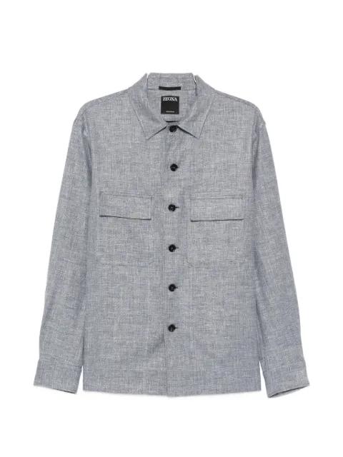 chest-pocket shirt by ZEGNA