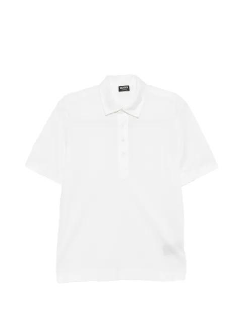 collared button polo shirt by ZEGNA