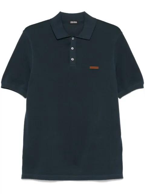 cotton polo shirt by ZEGNA