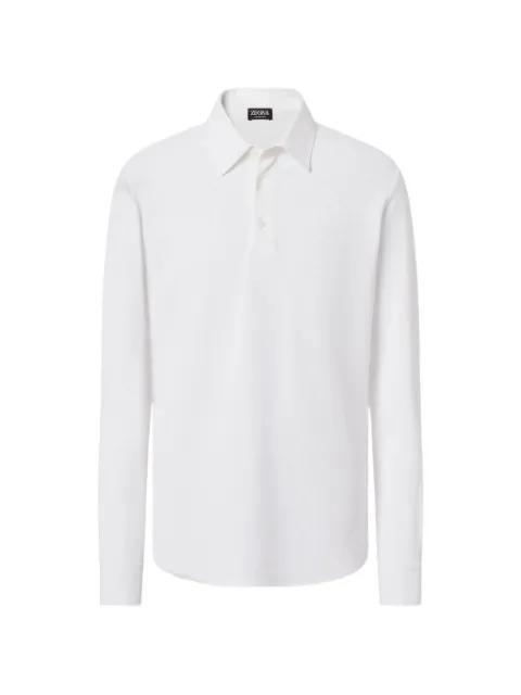cotton polo shirt by ZEGNA