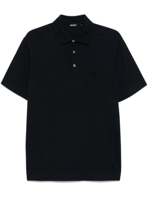 cotton polo shirt by ZEGNA
