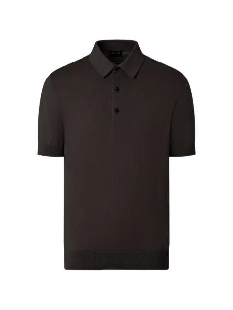 cotton polo shirt by ZEGNA