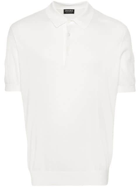 cotton polo shirt by ZEGNA