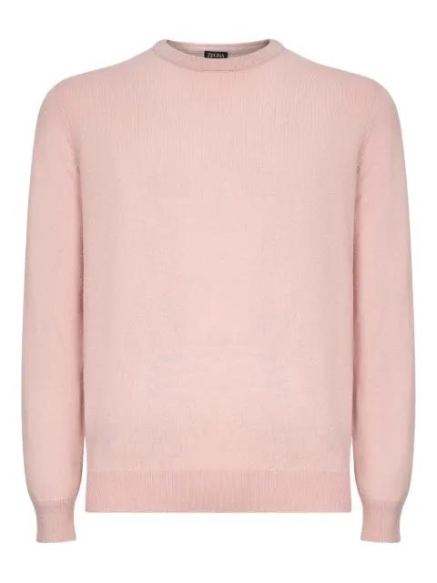 crew-neck cashmere sweater by ZEGNA