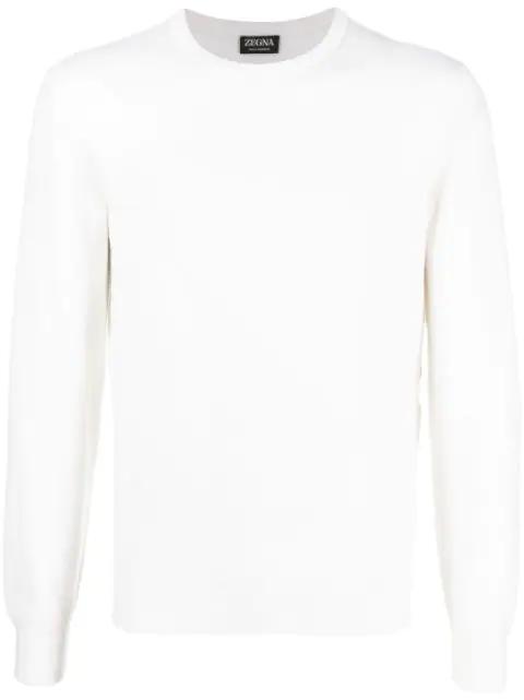 crew neck cashmere sweater by ZEGNA