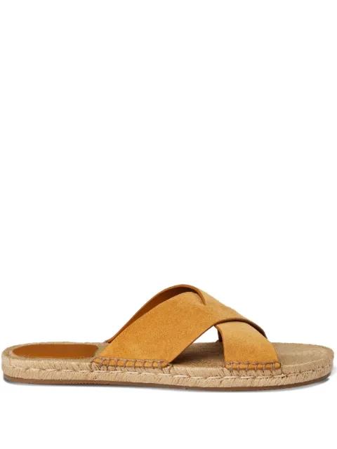 cross-strap espadrille sandals by ZEGNA