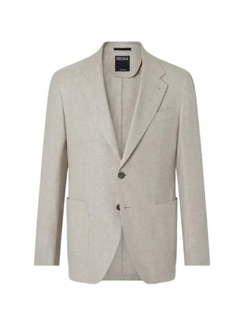 crossover wool jacket by ZEGNA
