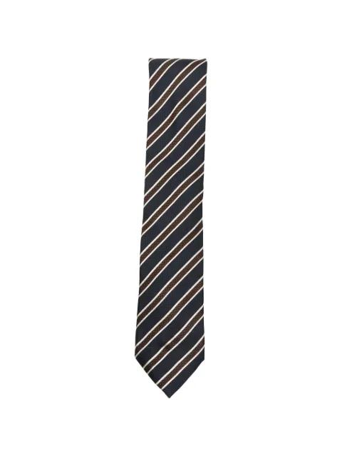 diagonal-stripe tie by ZEGNA